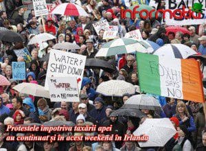 Protest în Dublin