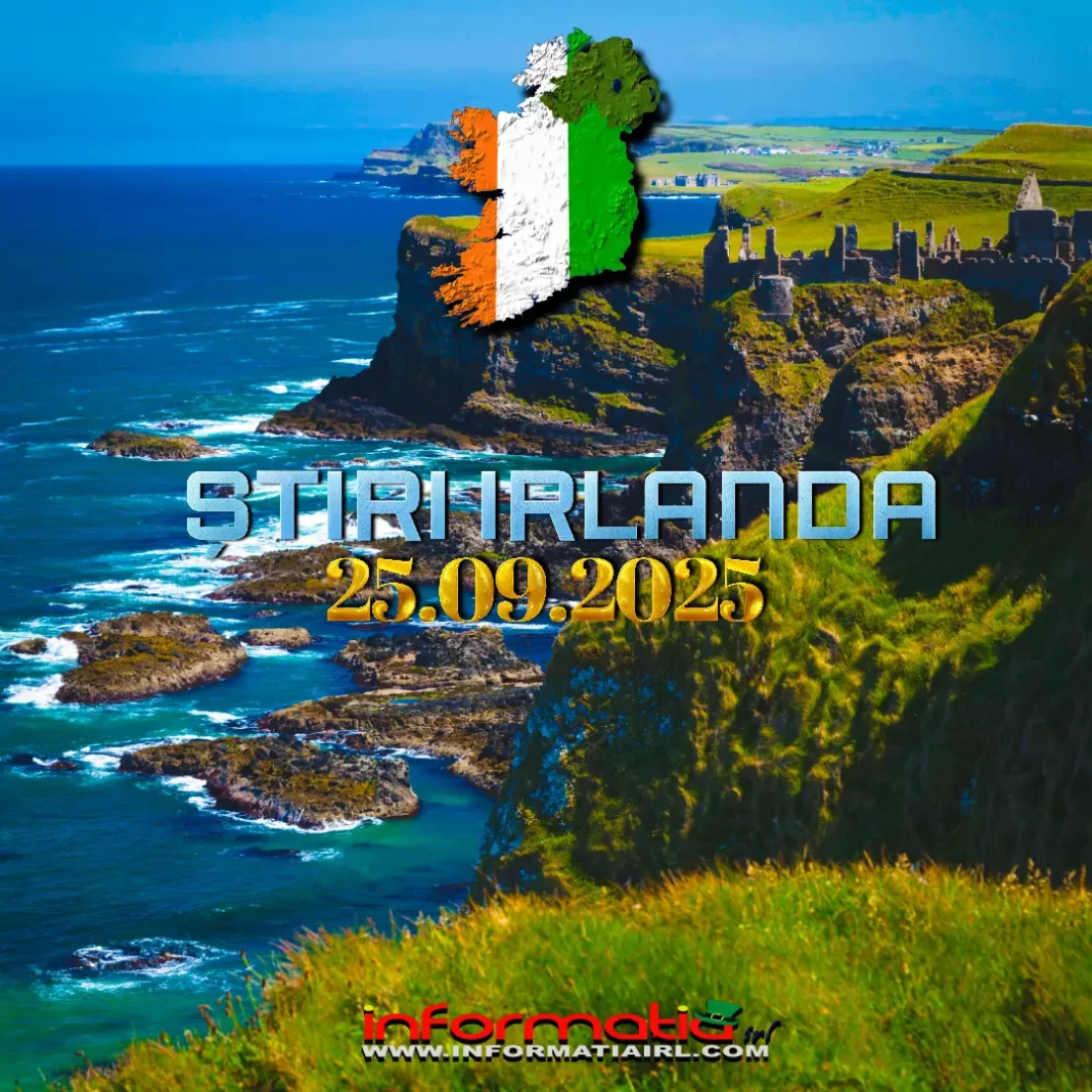 Știri Irlanda 25 septembrie 2025 Informatia IRL Știri Irlanda septembrie 2025: Percheziții la cartelul Kinahan, Obama primește Freedom of Dublin, criza locuințelor, ESRI avertismente