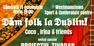 „Dăm folk la Dublin!” – Încă o seară de muzică live, între prieteni, pentru prieteni ???